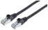 Фото #3 товара Intellinet Network Patch Cable - Cat7 Cable/Cat6A Plugs - 7.5m - Black - Copper - S/FTP - LSOH / LSZH - PVC - Gold Plated Contacts - Snagless - Booted - Polybag - 7.5 m - Cat7 - S/FTP (S-STP) - RJ-45 - RJ-45 - Black