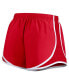 Women's Scarlet Ohio State Buckeyes Primetime Tempo Performance Shorts