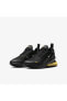 Air Max 270 GS 'Black University Gold' - FD9778 002 Unisex Ayakkabı