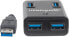 Фото #3 товара HUB USB Manhattan 4x USB-A 3.0 (162296)