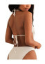 ფოტო #3 პროდუქტის Women's Valentina Tie Straps Bandeau Bikini Top