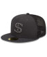 Фото #2 товара Men's Graphite Chicago White Sox 2022 Batting Practice 59Fifty Fitted Hat