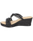 Фото #6 товара Women's Elvera Slip-On Wedge Sandals