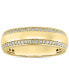 Men's Diamond Two Row Band (1/3 ct. t.w.) in 10k Gold