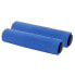 Фото #1 товара Грипсы для руля MASSI с матовой силиконовой отделкой (пара) в синем цвете.