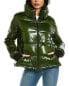 Фото #3 товара Herno Glossy Puffer Down Coat Women's Green 44