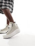 Converse Chuck Taylor All Star Move Hi trainers in beige