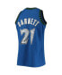 Men's Kevin Garnett Blue Minnesota Timberwolves 2003-04 Hardwood Classics 75th Anniversary Diamond Swingman Jersey