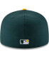 Фото #4 товара Men's Green Oakland Athletics 1989 World Series Wool 59FIFTY Fitted Hat