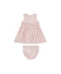 ფოტო #2 პროდუქტის Baby Girl Dress and Coordinating Diaper Cover