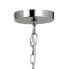 Ceiling Light Ø 14 cm 51 x 51 x 85 cm Metal Silver