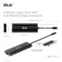 Фото #5 товара Club 3D USB Gen 1 Type-C 8-in-1 MST Dual 4K60Hz Display Travel Dock - USB 3.2 Gen 1 (3.1 Gen 1) Type-C - 100 W - 10,100,1000 Mbit/s - Black - MicroSD (TransFlash) - SD - 60 Hz