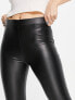 Фото #5 товара JDY leather look leggings in black