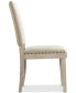 Фото #5 товара CLOSEOUT! Parker Upholstered Side Chair, Created for Macy's