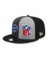 Фото #4 товара Men's Black, Gray Buffalo Bills 2023 Sideline 9FIFTY Snapback Hat