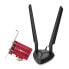 TP-LINK AXE5400 Wi-Fi 6E Bluetooth 5.2 PCIe Adapter - Internal - Wireless - PCI Express - WLAN / Bluetooth - 5400 Mbit/s - Black - Red