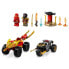 LEGO Battle By Car And Motorcycle Of Kai And Ras Construction Game