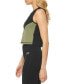 Фото #3 товара Women's Colorblocked Cropped Tank Top