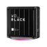 Фото #7 товара WD_BLACK D50 - Wired - Thunderbolt 3 - 3.5 mm - 10,100,1000 Mbit/s - Black - 1000 GB
