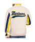 Фото #2 товара Men's Cream Seattle Mariners Rebound Cooperstown Collection Full-Zip Track Jacket