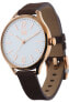 Фото #2 товара Ice-Watch - Ice Time Brown Rose-Gold - Braun Damenuhr mit Lederarmband - 013054 (Medium)