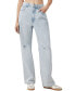 ფოტო #1 პროდუქტის Women's Loose Straight Jeans