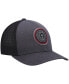 Фото #4 товара Men's Heathered Charcoal Patch Trucker Snapback Hat
