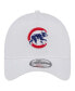 ფოტო #2 პროდუქტის Men's White Chicago Cubs TC A-Frame 9FORTY Adjustable Hat