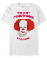 Фото #1 товара IT: TV Miniseries 90S Pennywise Men's Short Sleeve T-shirt