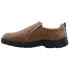 Roper Faux Ostrich Performance Slip On Mens Brown Casual Shoes 09-020-1571-0407