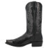 Dan Post Boots Milwaukee Embroidered Snip Toe Cowboy Mens Black Casual Boots DP