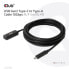 Club 3D USB Gen2 Type-C to Type-A Cable 10Gbps M/F 5m/16.4ft - 5 m - USB C - USB A - USB 3.2 Gen 2 (3.1 Gen 2) - 10000 Mbit/s - Black