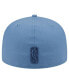 Фото #2 товара Men's Blue Distressed Boston Celtics Color Pack Faded Tonal 59FIFTY Fitted Hat
