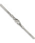 ფოტო #2 პროდუქტის Stainless Steel 2.3mm Herringbone Chain Necklace
