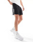 The North Face Training woven logo shorts in charcoal