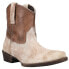 Фото #2 товара Roper Dusty Embossed Snip Toe Booties Womens Beige Casual Boots 09-021-0980-2907