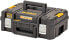 Фото #1 товара Dewalt T-STAK II DWST83345-1 Tool Box (Robust Box, Protection Class IP54, 2 Handles, Metal Clasps, Label Holder for Labelling, Adjustable Foam Insert)