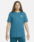 Фото #1 товара Casual Men's Nike Petroleum Green NSW CLUB TEA Cotton Lifestyle T-Shirt