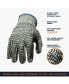 Фото #6 товара Men's Glacier Grip Gloves with Double Sided PVC Honeycomb Grip (Pack of 12 Pairs)