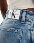 Фото #2 товара Calvin Klein Jeans authentic straight jeans in light wash