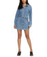 ფოტო #1 პროდუქტის Women's Light Weight Denim Dress