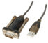 Фото #2 товара Lindy USB Seriell Converter Lite - Grey - Transparent - 1.5 m - USB Type-A - DB-9 - Male - Male