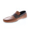 Фото #4 товара Bruno Magli Barca BARCA Mens Brown Leather Loafers & Slip Ons Penny Shoes 13