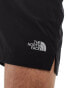 The North Face 24/7 logo shorts in black