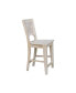 Фото #2 товара Canyon Collection Solid Back Counter Height Stool