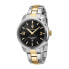 ფოტო #1 პროდუქტის MASERATI Successo 44 mm 3H Black Dial Br Ss+Yg watch