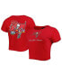 ფოტო #1 პროდუქტის Women's Red Tampa Bay Buccaneers Historic Champs T-shirt