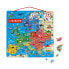 Фото #5 товара Развивающая игра Janod Магнитная европейская карта