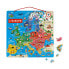 JANOD Magnetic European Map Educational Toy