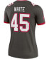 Фото #4 товара Women's Devin White Pewter Tampa Bay Buccaneers Alternate Legend Jersey